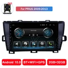 Автомагнитола на Android 10,0 для Toyota Prius, мультимедийный видеоплеер с GPS-навигацией, Wi-Fi, ОЗУ 2 Гб, ПЗУ 32 ГБ, 2009