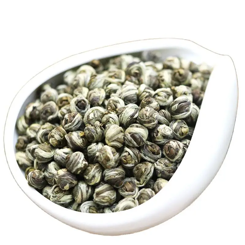 

5A 2021 Jasmine Tea Pearls Natural Fresh Jasmine Dragon Pearl Tea Green