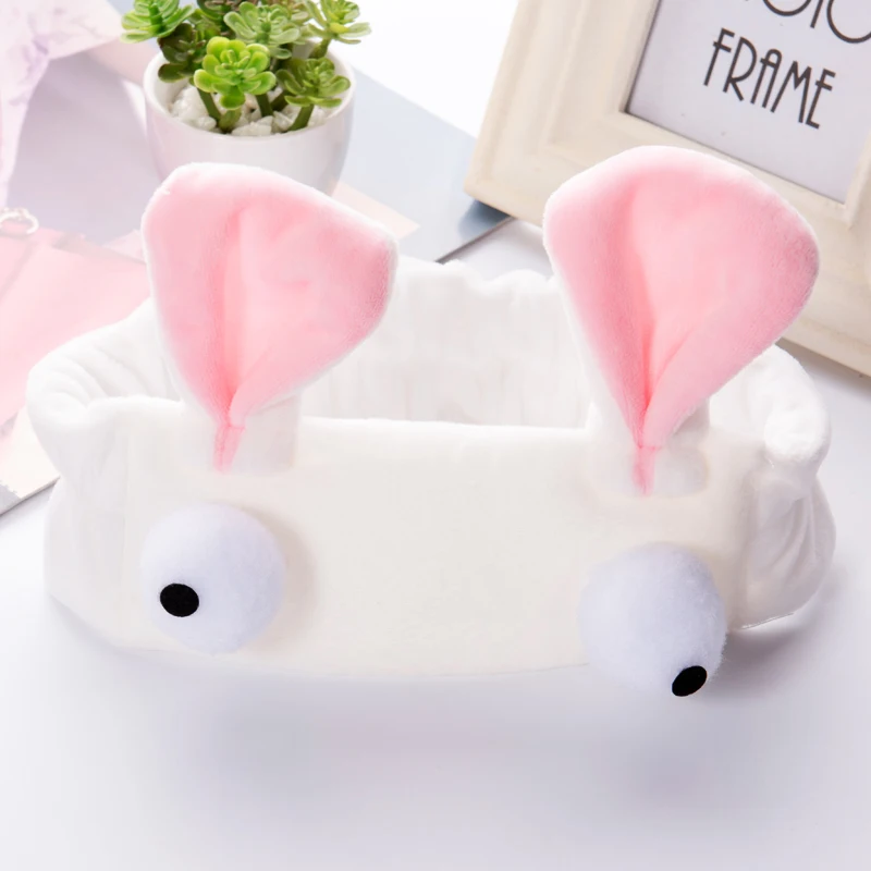

Face Wash Hair Bands Women's Hair Band Wide Brim Updo Band Japanese and Korean Sweet Cute Bow Hair Clip Headband Head