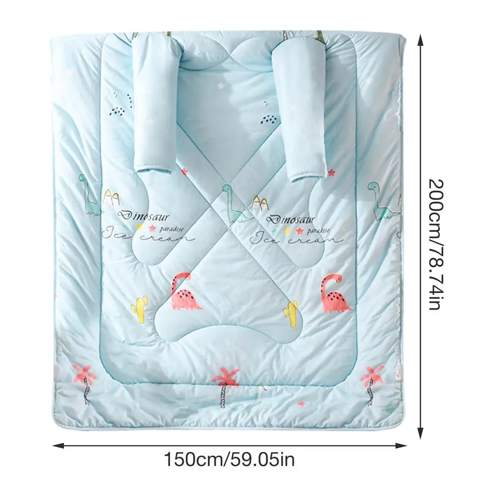 

Multifunction Lazy Quilt With Sleeves Chemical Fiber Winter Warm Thickened Washed Quilt Blanket