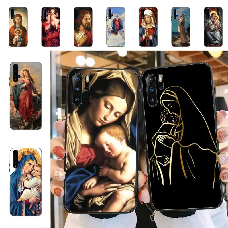 YNDFCNB Иисус Христос Бог благословит тебя чехол для телефона huawei nova 2 i plus 3 E 4 5 pro 6 SE