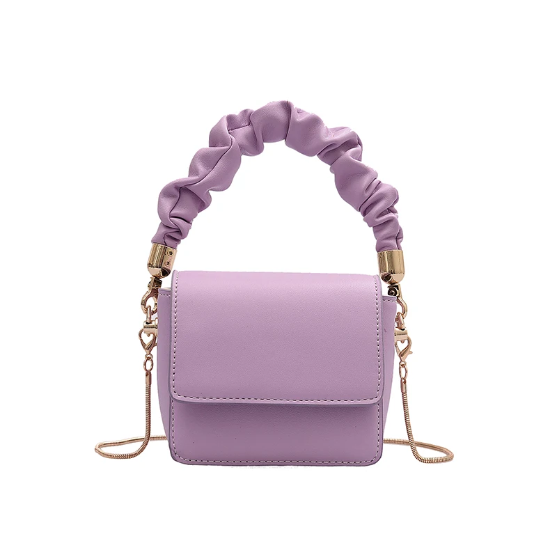 

MINI PU Leather Shoulder Bags For Women 2021 Chain Design Luxury Hand Bag Female Travel bags And Purses Sac A Main Femme