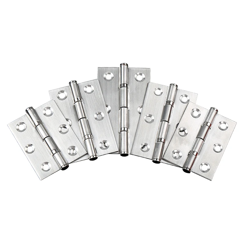 6 шт. аппаратные средства Нержавеющая сталь дверные петли разъем с выдвижными