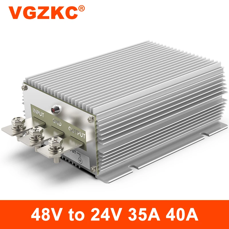

VGZKC 48V to 24V DC power supply step-down converter 35-60V to 24V automotive power supply voltage regulator module transformer