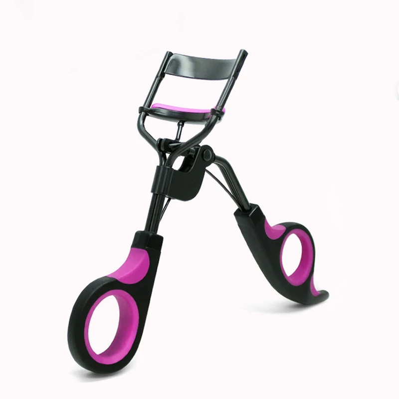 

1pc Handle + 10 Silicone Replacement Pads Eyelash Curler Curl Eye Lash Cosmetic Makeup Eyelash Curler Curling Tweezers Tools