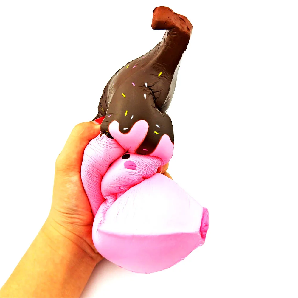 Creamiicandy мягкое гигантское животное банан 32 см мягкая и медленно поднимающаяся гигантская сжимающая игрушка Ароматизированная декомпрессионная игрушка