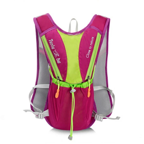 only pink backpack 10L, женская и мужская сумка, марафон, гидратационный жилет, упаковка для 2л, сумка для воды, для велоспорта, пешего туризма, сумка для спорта на открытом воздухе, рюкзак для бега - Цвет: only pink backpack