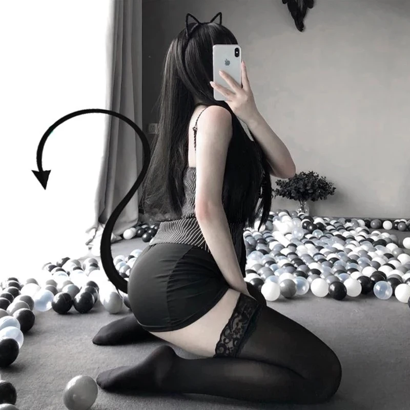 

Anime Cosplay Sexy Lingerie Set for Women Erotic Porno Sexy Bunny Girl Costumes Teacher Maid Waitress Uniform Temptation Suit