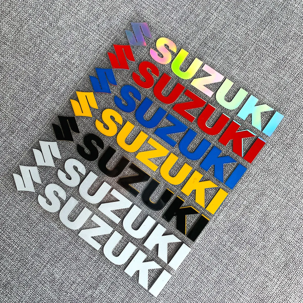 

Reflective Sticker Emblem Decals For SUZUKI GSXR 600 750 1000 K1 K2 K3 K4 K5 K6 K7 K8 H1