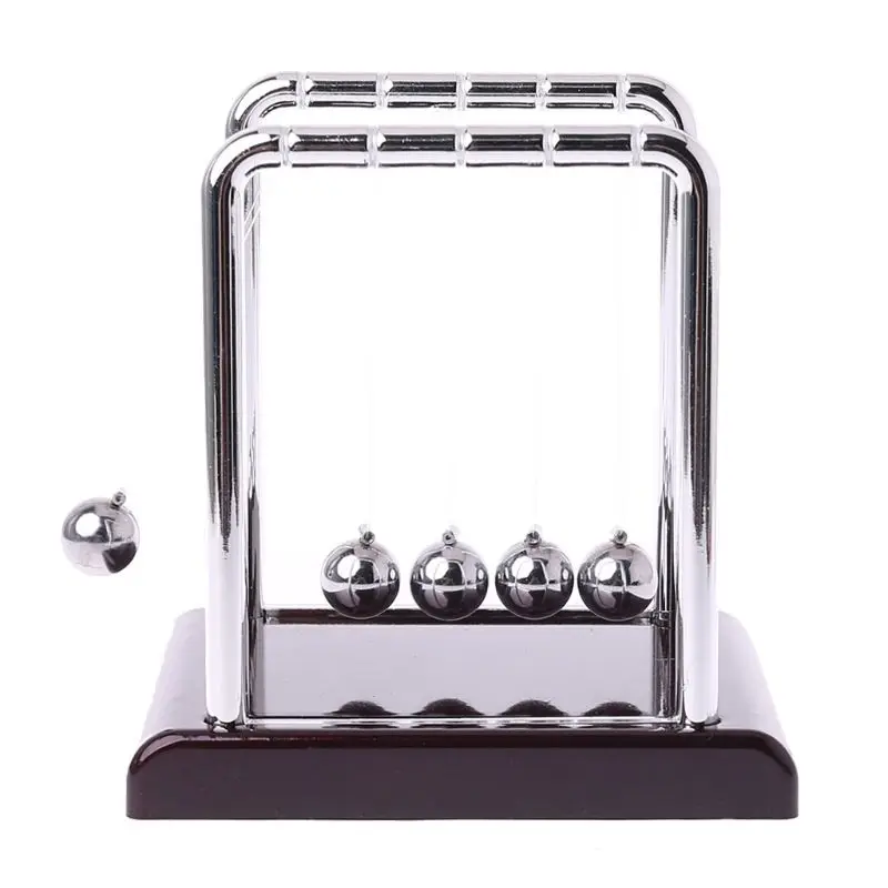 

Cradle Steel Newton's Balance Ball Pendulum Fun Desk Toy Gift