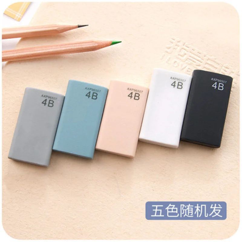 

5pcs Plasticity Soft Rubber Eraser Student Drawing Sketch Highlight Plasticine Pencil Eraser Art Supplies Stationery
