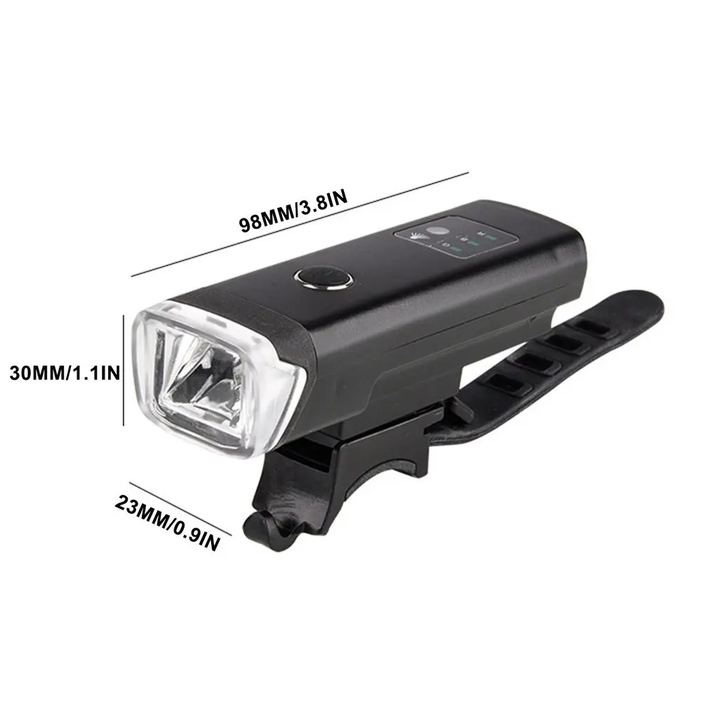 

2021 Bicycle Front Light USB Rechargeable LED Bike Light Waterproof Cycling Headlight Climbing Safety Flashlight Lamps Dropship