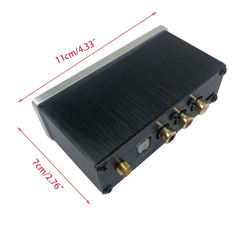 

Mini Bluetooth Stereo Receiver Digital to Analog Converter Coaxial /Optical Output DAC APTX 95AF