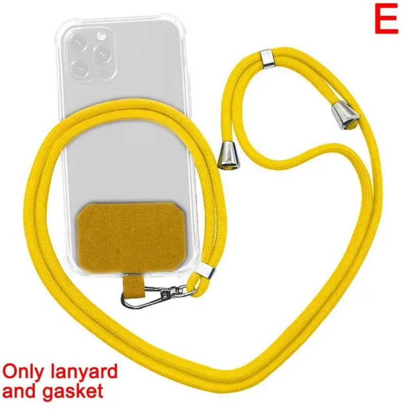 Universal Crossbody Patch Phone Lanyards Mobile Strap Lanyard Nylon Soft Rope Cell Hanging Cord Accessories | Мобильные телефоны и