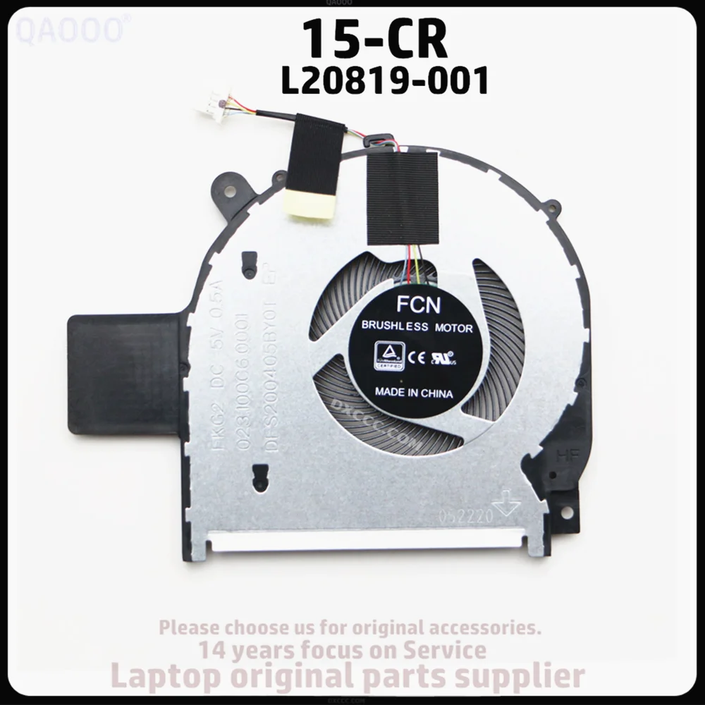 L20819 001 вентилятор для HP Pavilion X360 15 CR CR0037WM CR0053WM CR0095NR CR0087CL CR0091MS TPN W132 Вентилятор