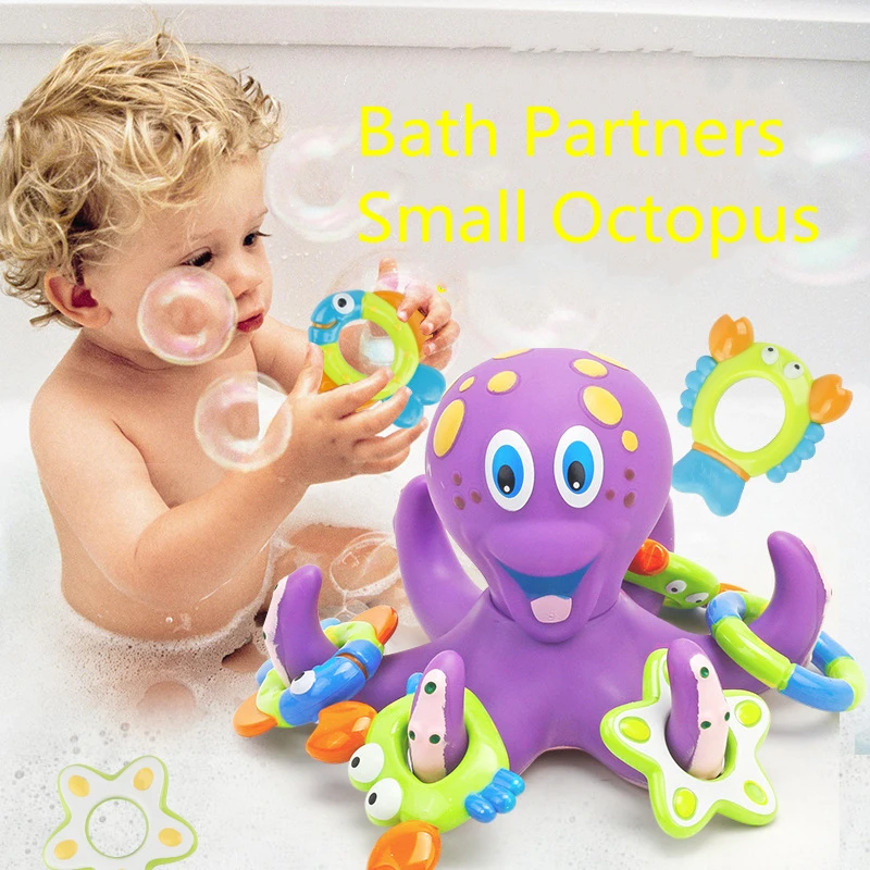 

Water Play Set Mini Plastic Funny Infant Swimming Shower Bathing Toys Children Water Floating Toy Water for Baby Girl Boy