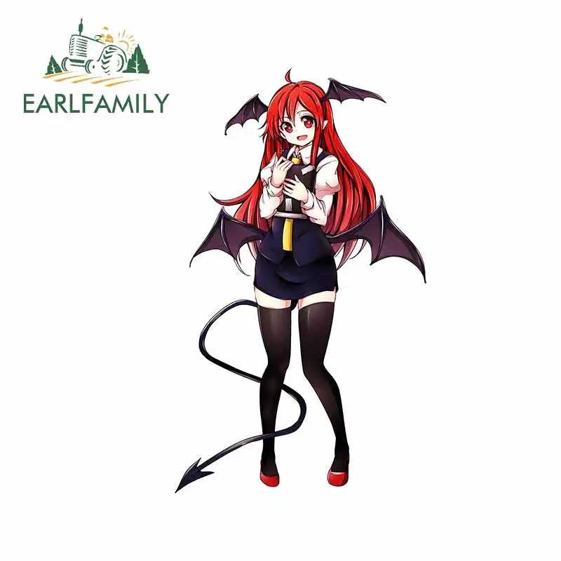 

EARLFAMILY 13 см x 7,8 см для Рико сакаки мультяшная Автомобильная наклейка на окна бампер искусственное лобовое стекло аниме автомобильные сборы