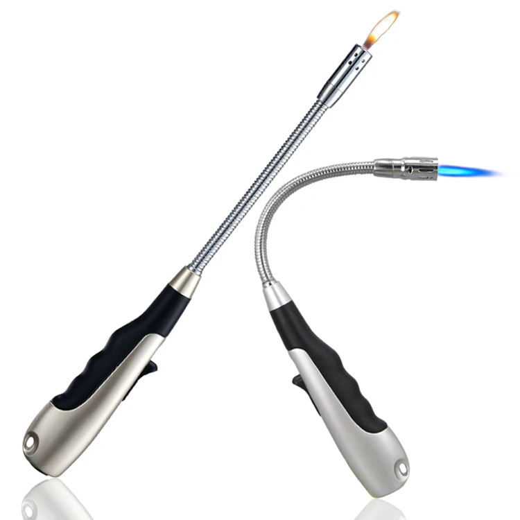 Перезаряжаемая Зажигалка Ветрозащитная Бутановая газовая зажигалка фонарь Jet