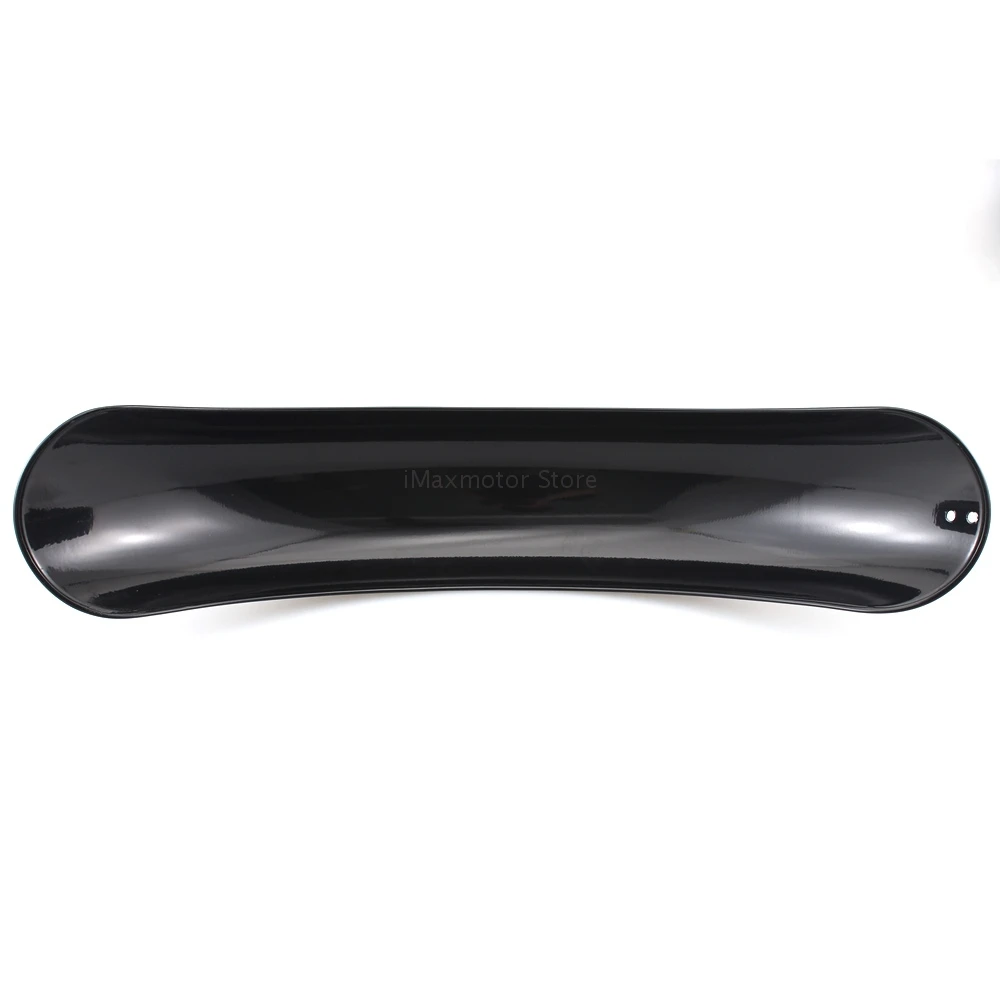 Брызговики для мотоцикла металлические черные блестящие Harley Bobber Bratstyle чоппера |