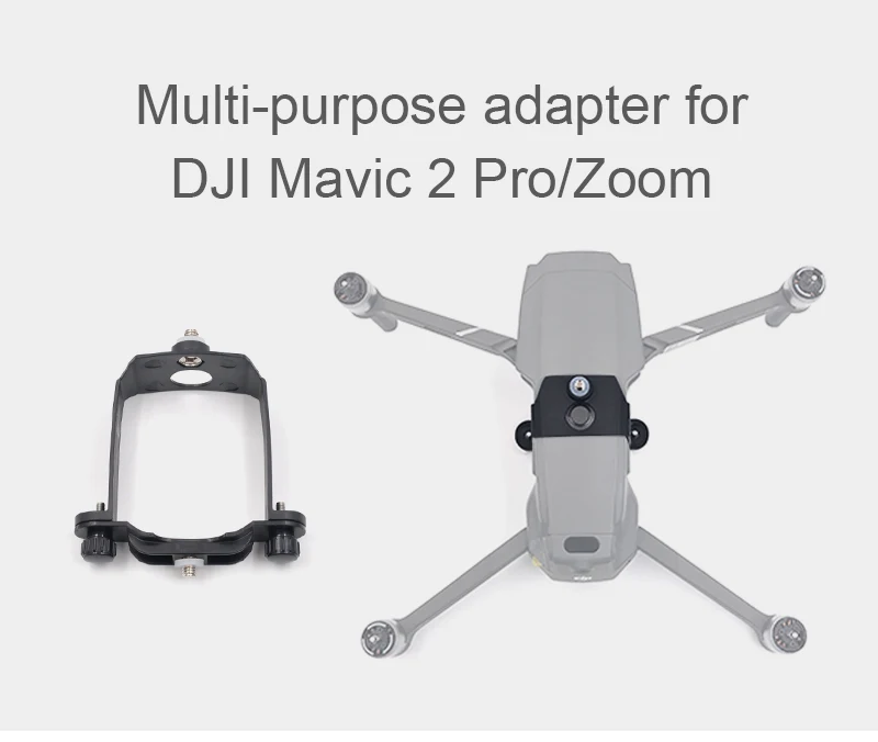 Крепление для камеры STARTRC DJI Mavic 2 pro, панорамный коннектор для камер 360 градусов, крепление для GoPro Hero 5/6/7/8, черный, для OSMO Action