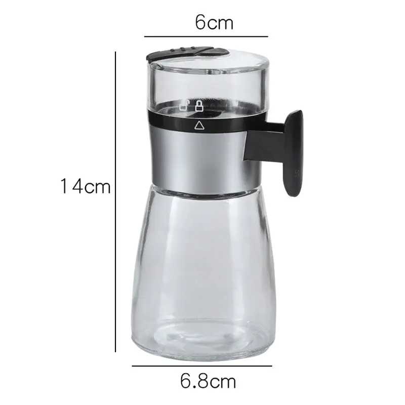

New Salt And Pepper Shakers Home Kitchen Desktop Salt Bottle Moisture Proof Salt And Pepper Shakers Bottle Dropshipping