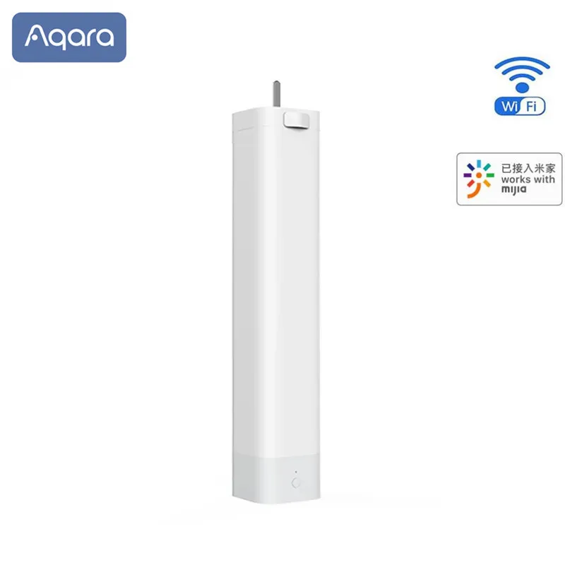 Умный двигатель для штор Aqara A1 WiFi прямая версия приложение беспроводной пульт