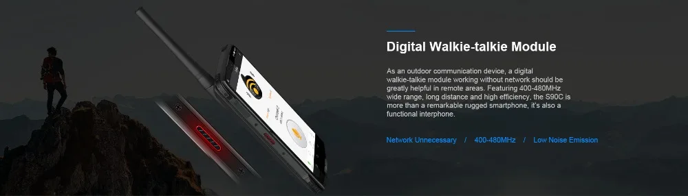 Doogee S90C модульный прочный мобильный телефон IP68 6,1" дисплей Helio P70 Восьмиядерный 4 Гб 64 Гб 5050 мАч 16 Мп+ 8 Мп Android 9,0 12V2A