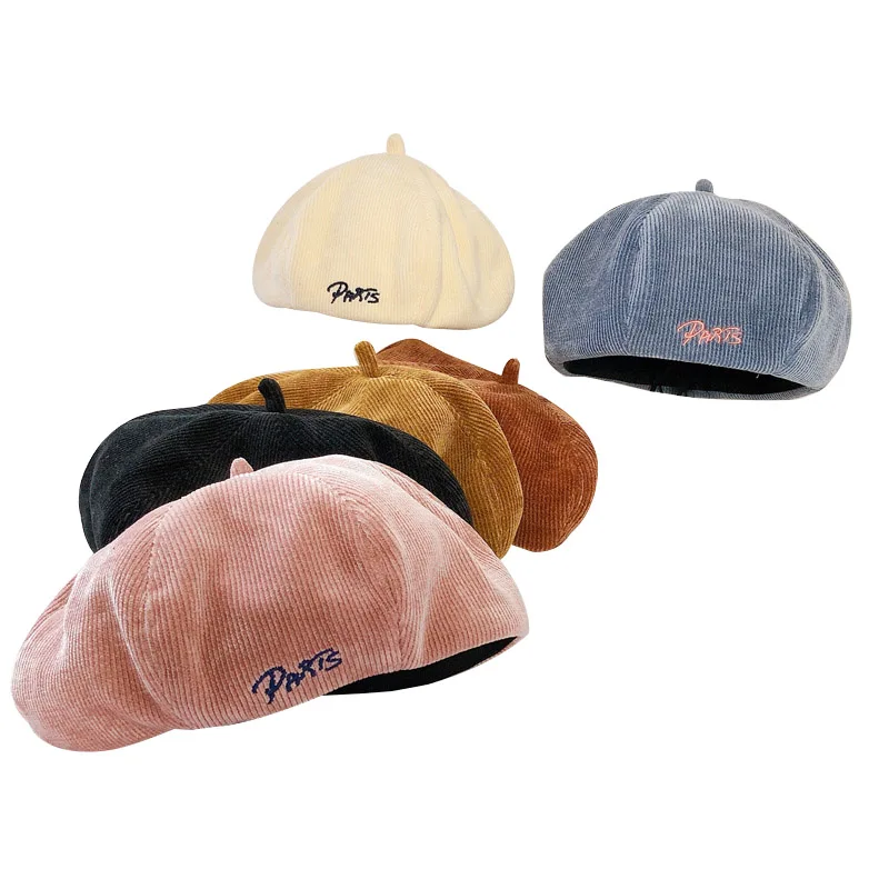 Детская винтажная шапка для девочек Осень-зима 2019 аксессуары маленьких