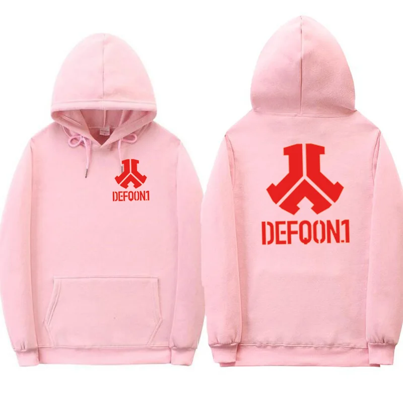 Новинка Defqon 1 толстовки рок-группа хип-хоп Мужская Толстовка зима осень Уличная Повседневная Флисовая Толстовка Пуловер