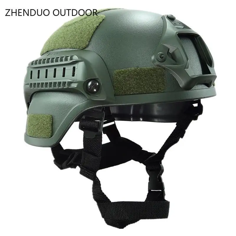 Камуфляжный защитный ABS Тактический шлем MICH2000, велосипедный шлем, защи...