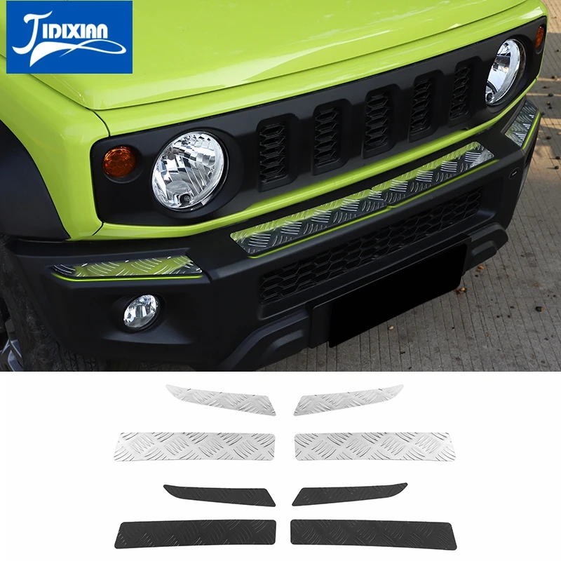 JIDIXIAN Стайлинг молдинги шрам передний бампер украшение защита отделка для Suzuki Jimny
