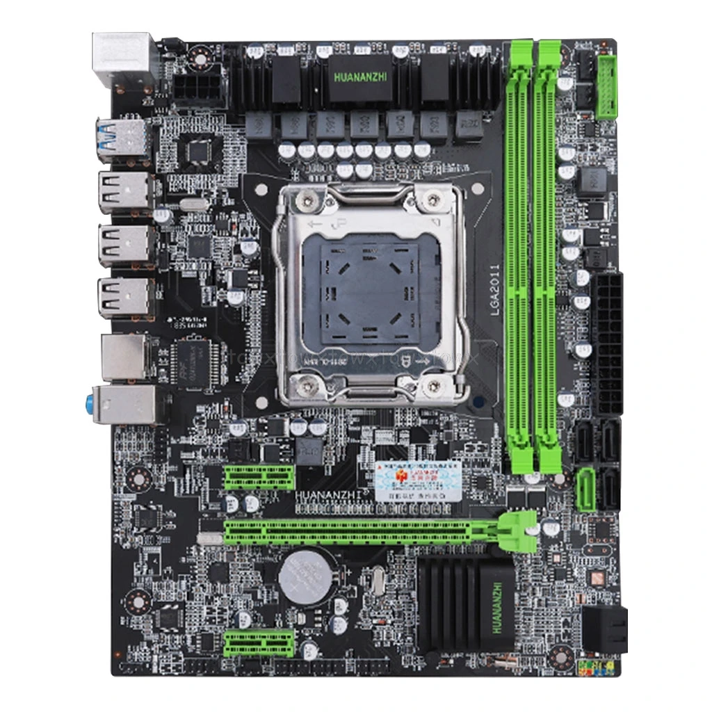 Huananzhi X79 материнская плата LGA 2011 USB3.0 SATA3 поддержка REG ECC памяти и процессор Xeon E5 Au27 19 Прямая поставка