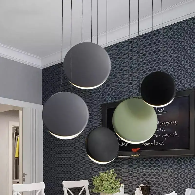 2020 скандинавский пост современный минималистский гостиной столовой подвесной