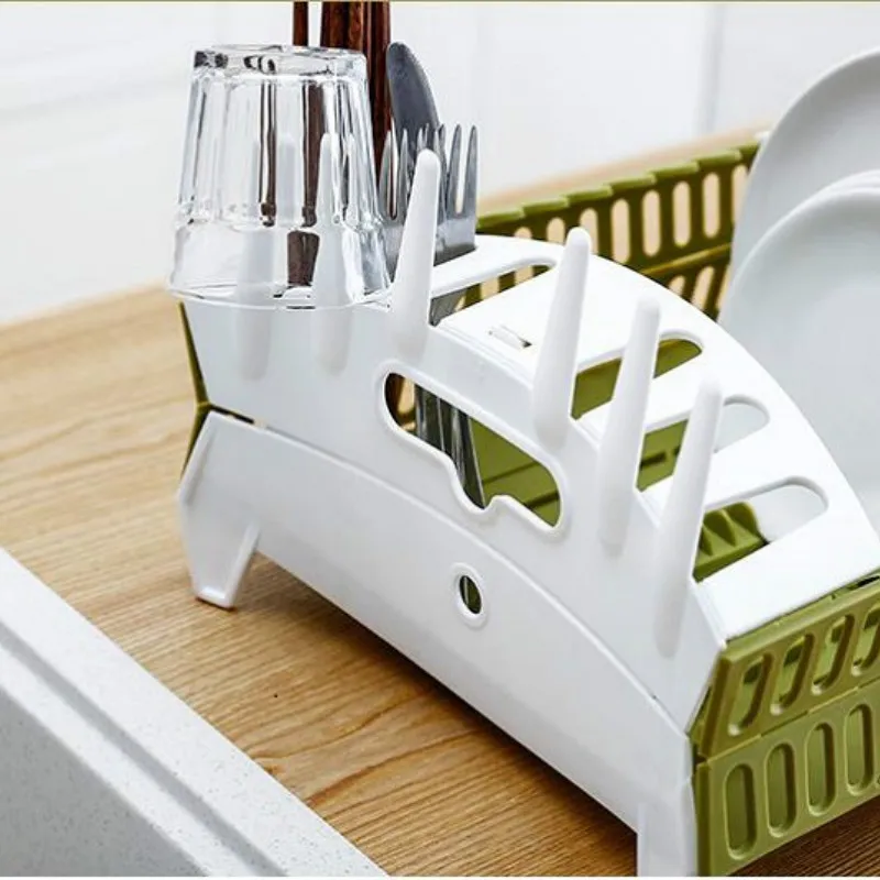 Складная подставка на раковину сушилка для сушки посуды компактные вешалки