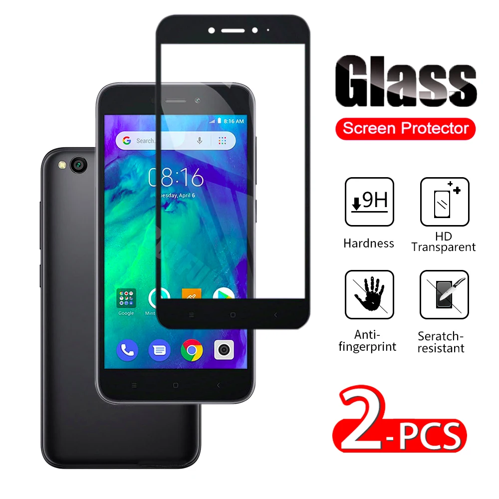 

2pcs Transparent Screen Film Glass For Xiaomi Redmi Y3 Screen Protection on for Xiaomi Redmi Go Premium Safety Glass
