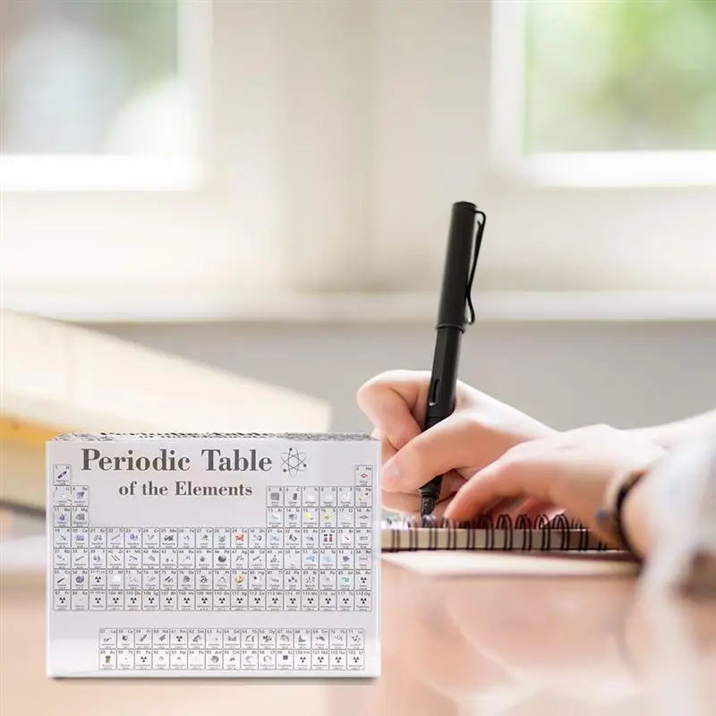 Акриловая Периодическая таблица с реальными элементами дисплей химическими для