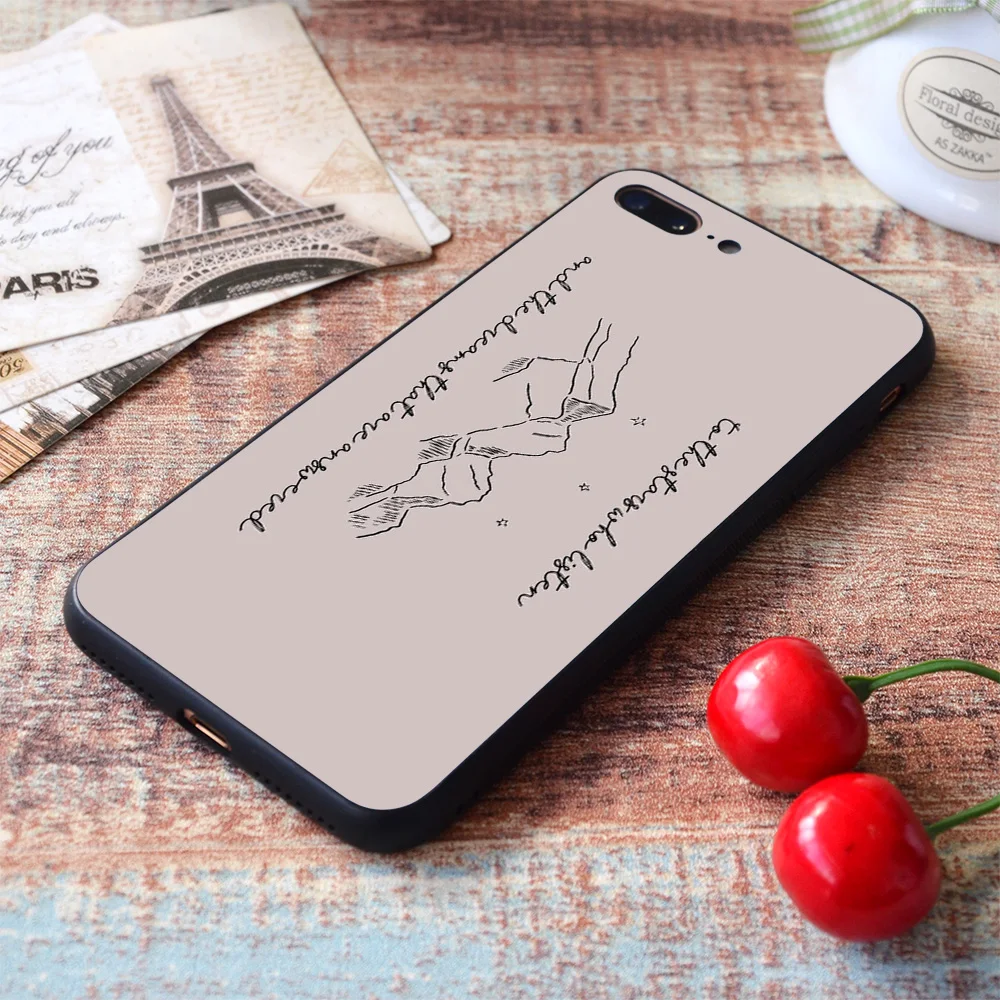 Чехол для iPhone с изображением звезд которые слушают мягкий чехол из ТПУ Apple |