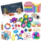 Игрушки-антистресс для детей, набор эластичных завязок, подарок на Рождество