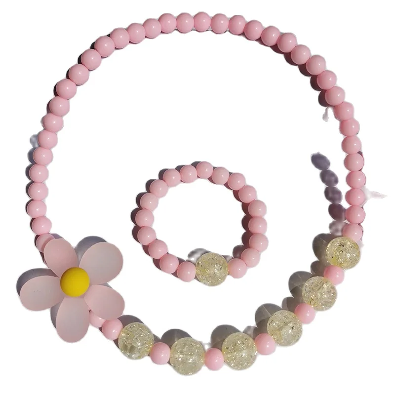 Ожерелье принцессы для девочки подвеска Детская бижутерия подарок ребенка чокер