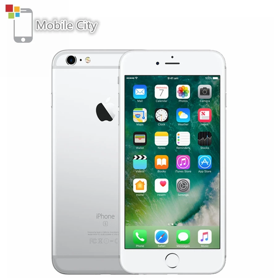 Смартфон Apple iPhone 6s Plus разблокированный экран 5 дюйма процессор A9 6sP двухъядерный 16