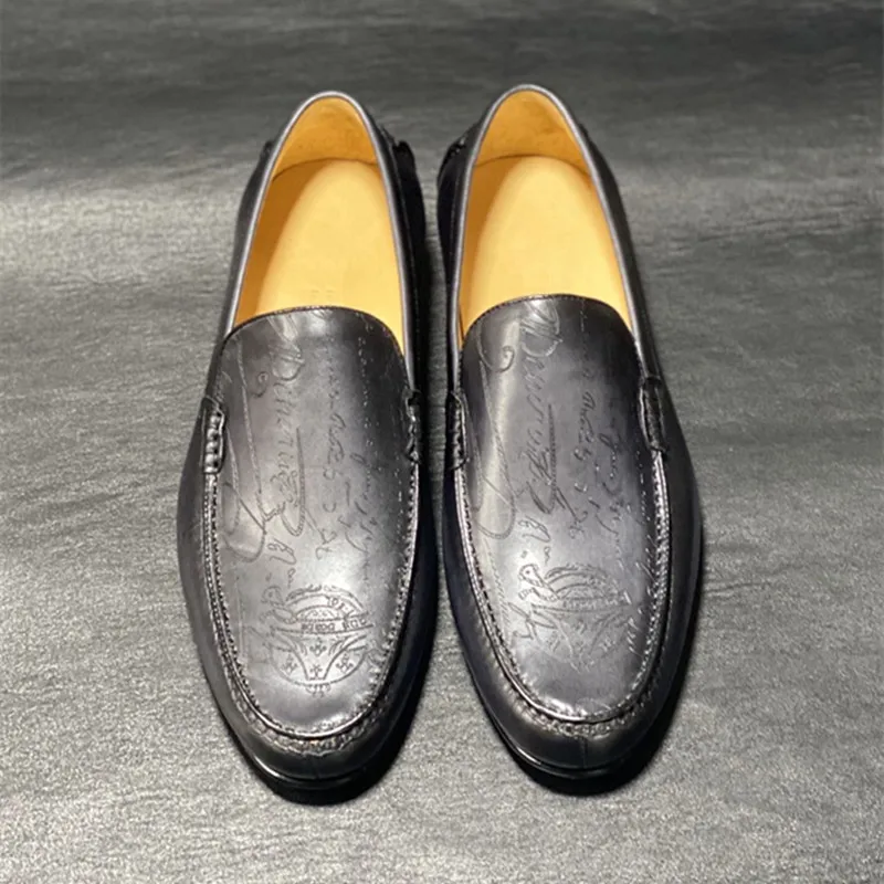 Французская воловья кожа подошва из итальянской кожи стильный супер модный