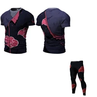 3d ninjia anime t shirt for men summer fashion new funny casual graphic anime mens t shirt boys top clothing