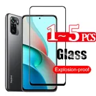 1-5 шт.полным покрытием Стекло для Xiaomi Redmi Note10 Pro Max стекло Redmi Note 10 Pro Защитная пленка для экрана Redmi Note 10 Glass нот 9 стекло на сяоми редми ноут 10 про