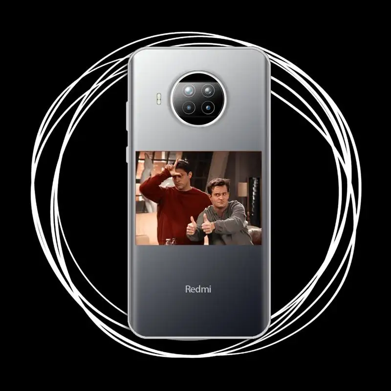 

friends tv show Phone Case Transparent for xiaomi redmi note 8 9 9s 11 10t lite pro