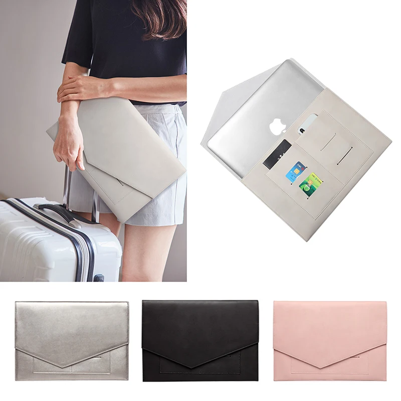 Новый чехол для ноутбука из искусственной кожи Macbook 12 13 14 15 6 дюймов с несколькими