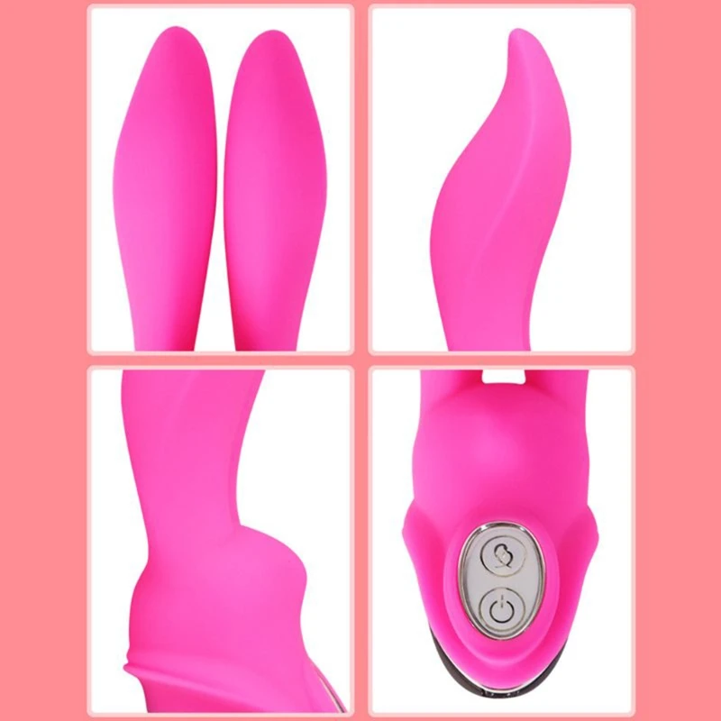 RXJD 10 Frequency Rabbit Thrusting Vibrator Stimulator Vibrating Rod | Красота и здоровье