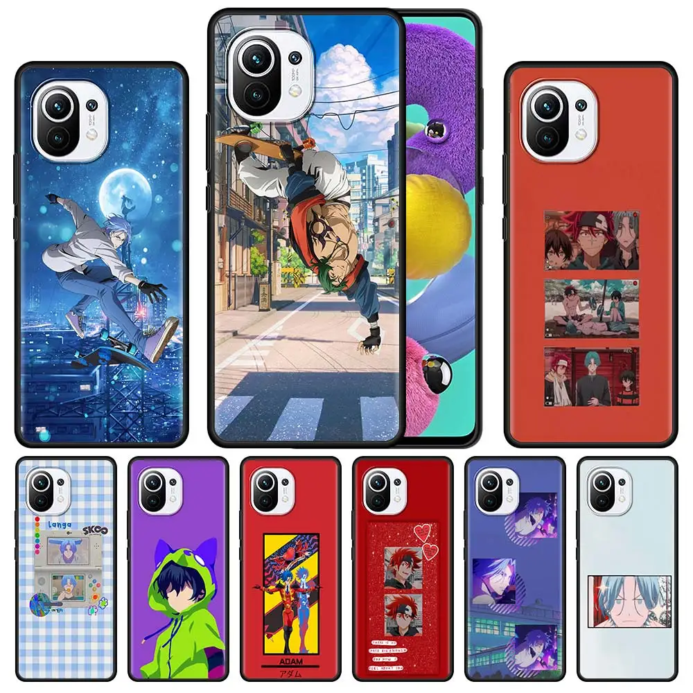 

Soft Silicone Phone Case For Xiaomi Mi 11 10T 10 Lite 9T 11X CC9 Pro 11i CC9E Black Smartphones Funda Cover Sk8 The Infinity