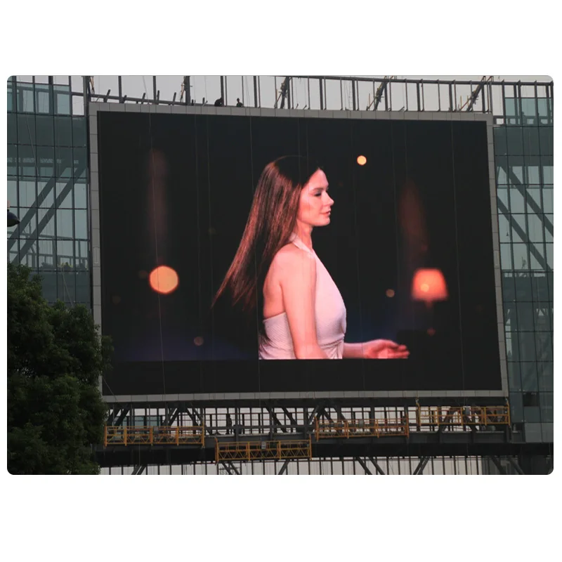 Китай P10 Прокат литья под давлением светодиодные панели 96x96 см AC/AD адаптер