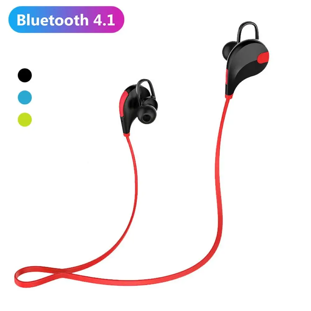Спорт шеи Висячие Беспроводные Bluetooth 4 1 наушники вкладыши портативные