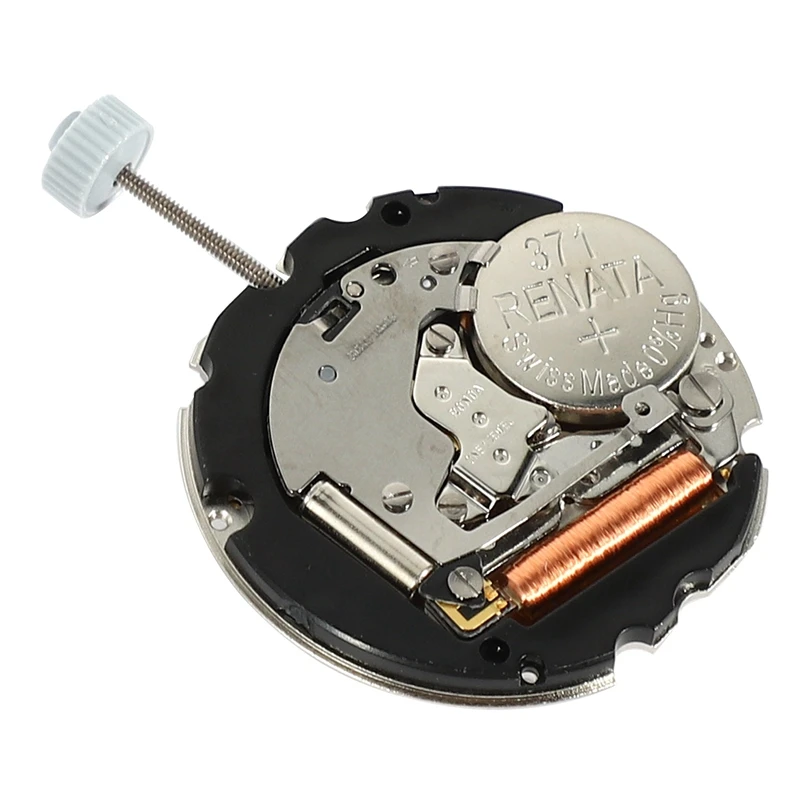 

2x 705 Quartz Watch Movement Repair Replacement Watch Without Battery Single Calendar for Ronda Date At 3 & 6